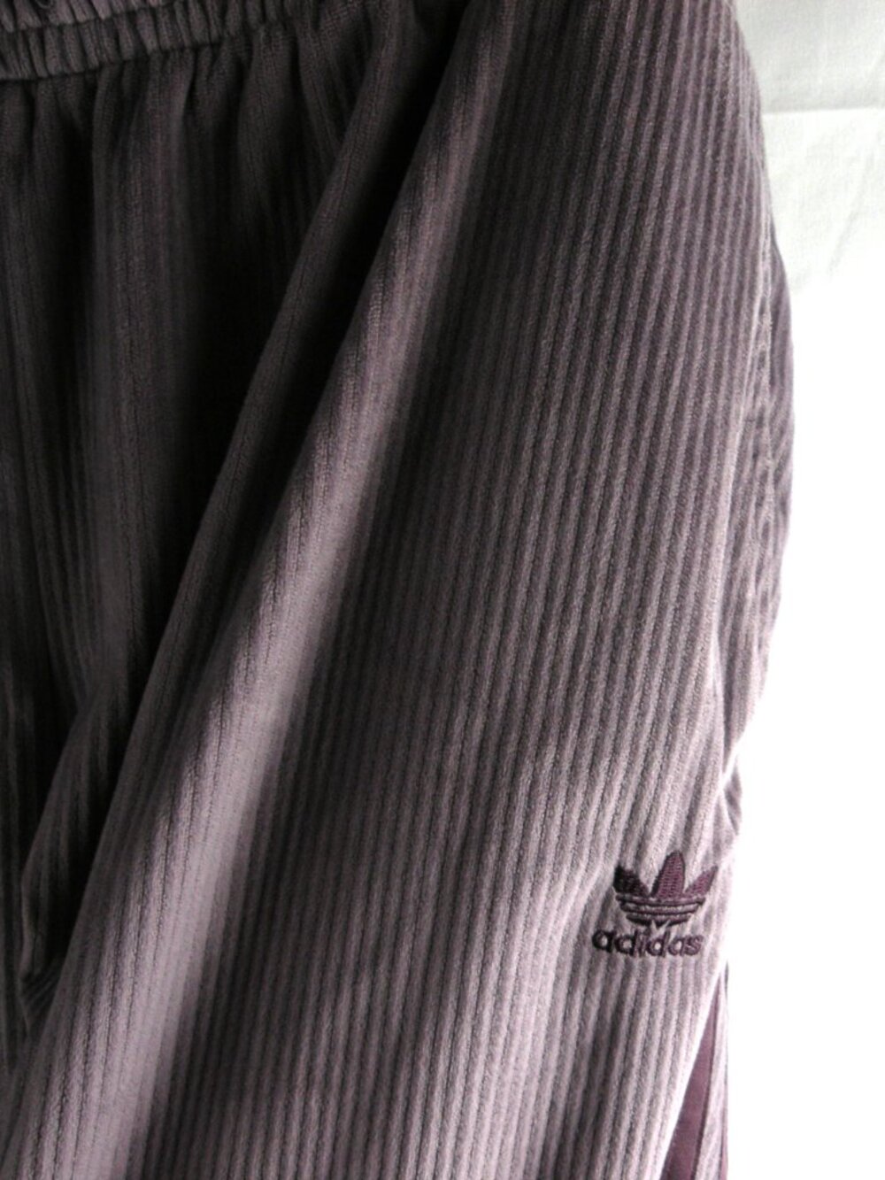Adidas 3 Stripes track suit Velvet Hoodie Jogger pants Womens 2X - Picture 9 of 10